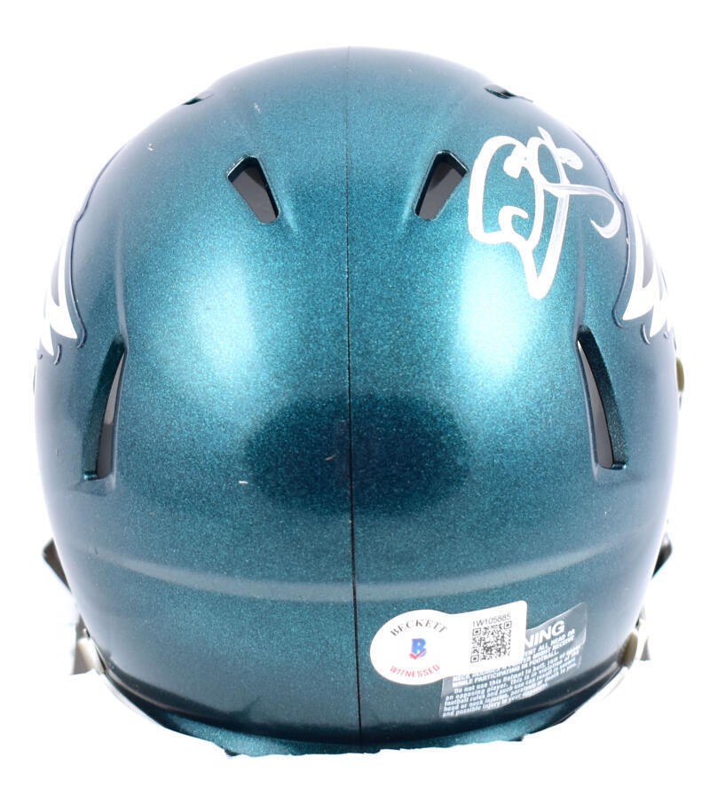 Donovan McNabb Autographed Philadelphia Eagles Speed Mini Helmet