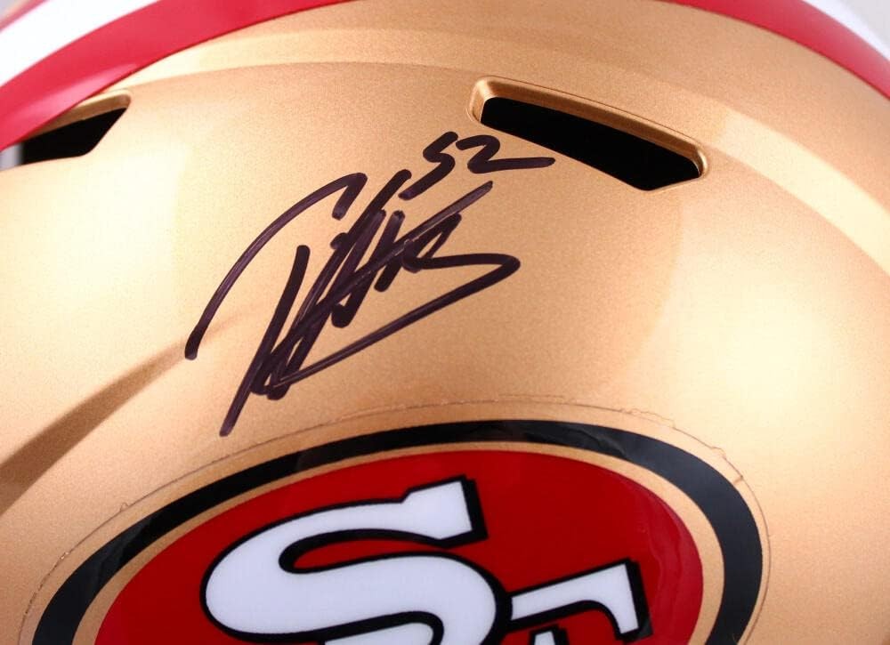 Patrick Willis Signed San Francisco 49ers Full Size Speed Helmet