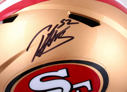 Patrick Willis Signed San Francisco 49ers Full Size Speed Helmet