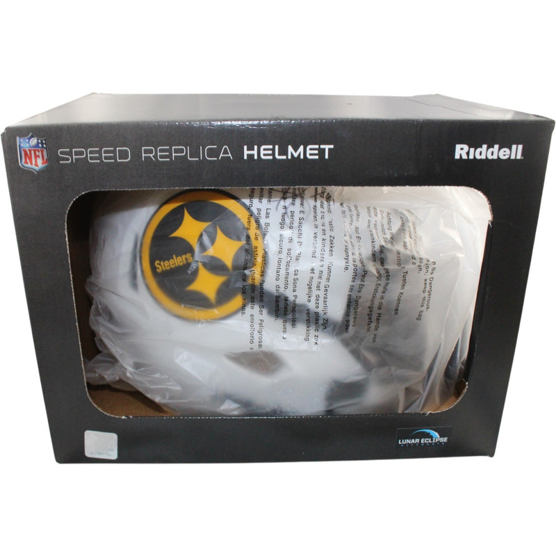 Troy Polamalu Signed Pittsburgh Steelers Full Size Lunar Replica Helmet