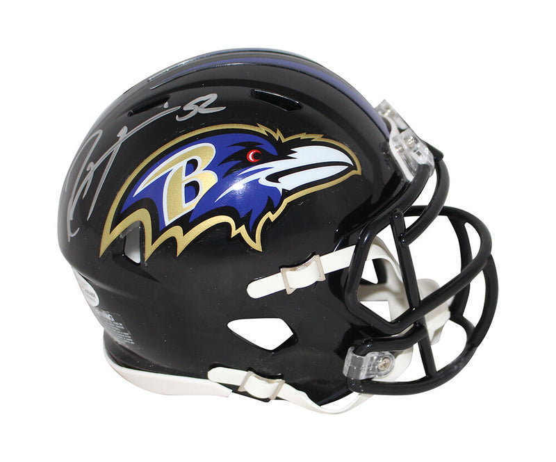 Ray Lewis Baltimore Ravens Autographed Speed Mini Helmet