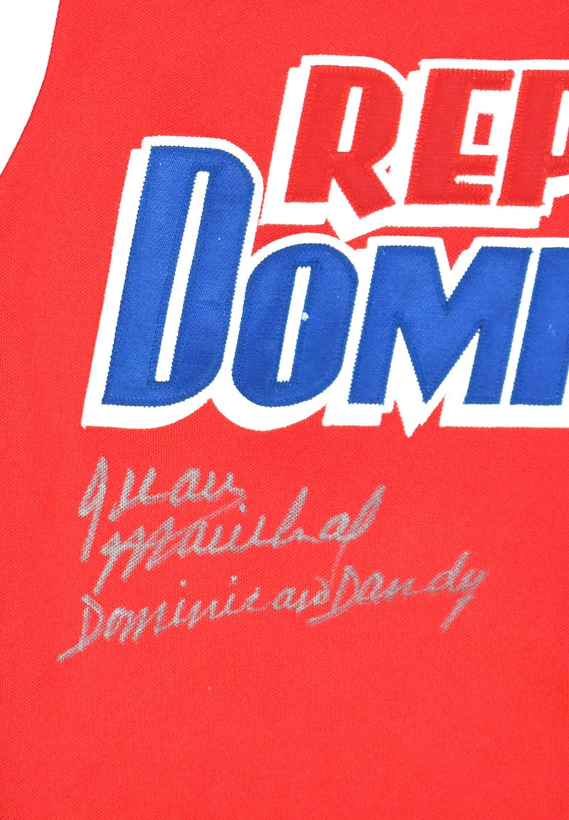 Juan Marichal Signed Dominican Republic Majestic Jersey