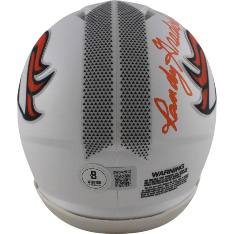 Randy Gradishar Denver Broncos Signed 2024 Alternate Mini Helmet HOF