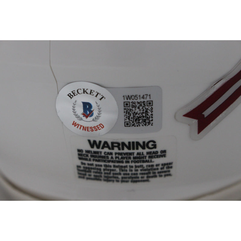 Derrick Brooks Signed Florida State Seminoles White Mini Helmet