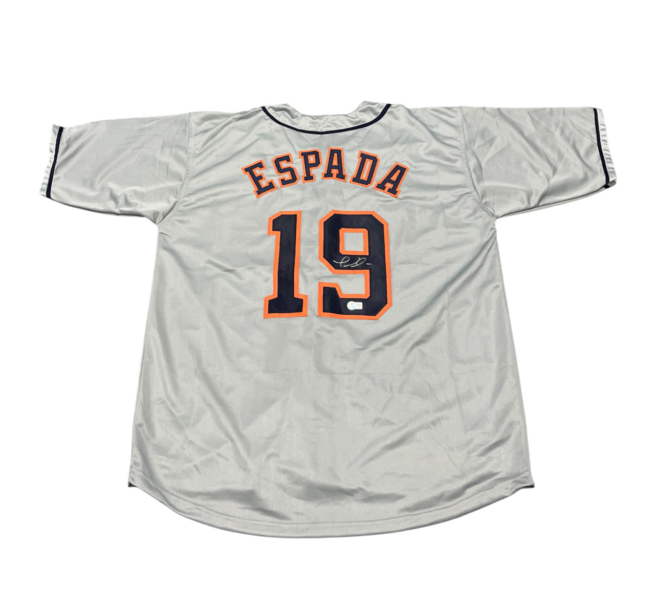 Joe Espada Signed Houston Astros Custom Baseball Jersey Beckett COA