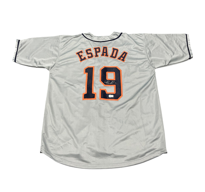 Joe Espada Signed Houston Astros Custom Baseball Jersey Beckett COA