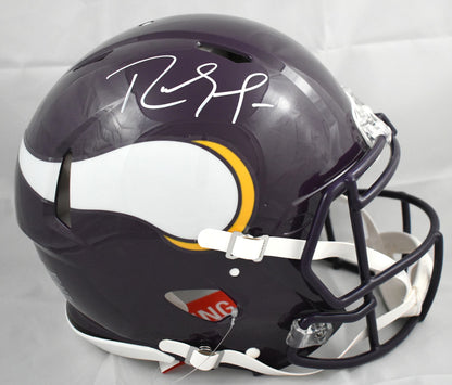 Randy Moss Autographed Minnesota Vikings Speed Authentic Helmet