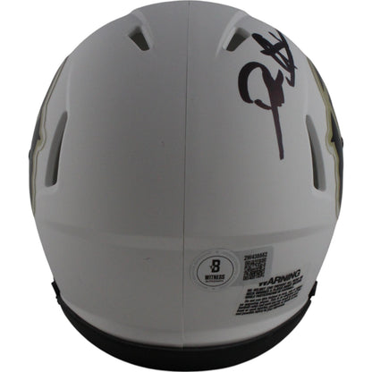 Deion Sanders Autographed Colorado Buffaloes White Speed Mini Helmet