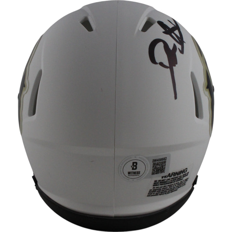 Deion Sanders Autographed Colorado Buffaloes White Speed Mini Helmet