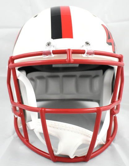 Mike Evans Autographed San Francisco 49ers Full Size Retro Speed Helmet