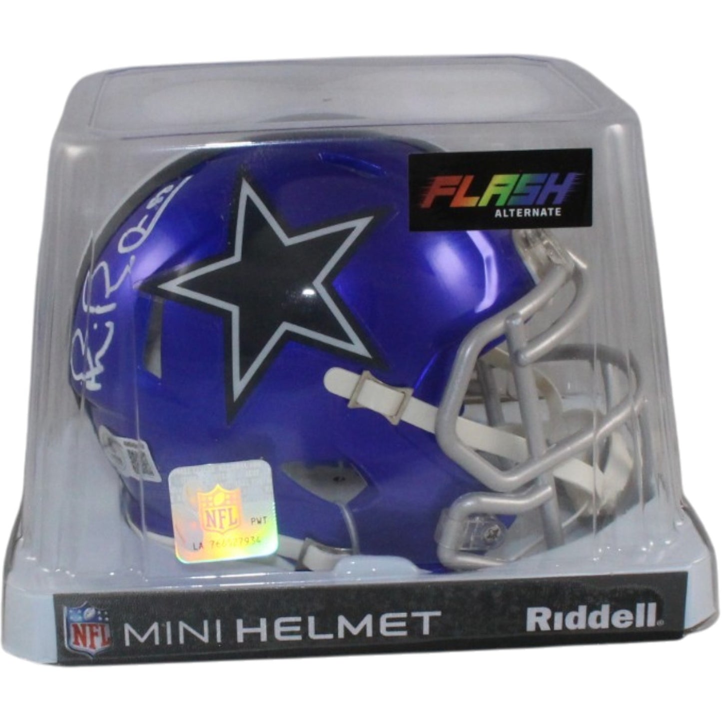 Michael Irvin Autographed Dallas Cowboys Flash Mini Helmet