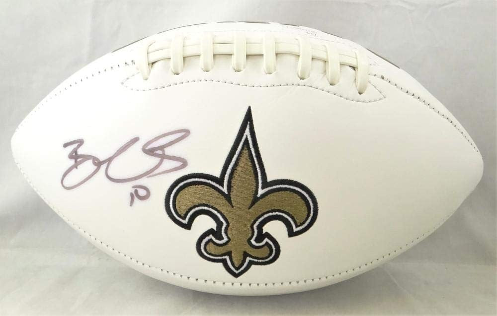 Brandin Cooks Signed New Orleans Saints Logo Football