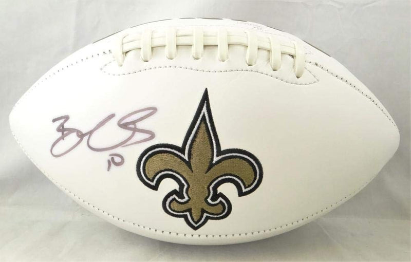 Brandin Cooks Signed New Orleans Saints Logo Football
