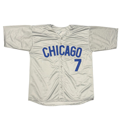 Rick Monday Chicago Cubs Signed Custom Jersey (Save The Flag) JSA COA