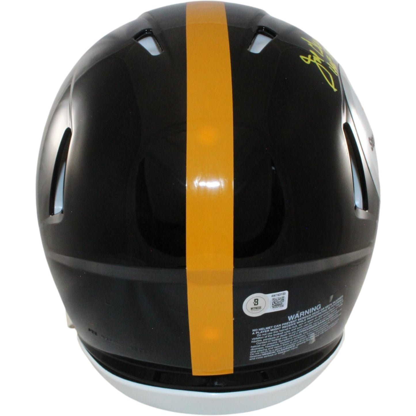 Joe Greene Signed Pittsburgh Steelers Authentic Throwback Helmet