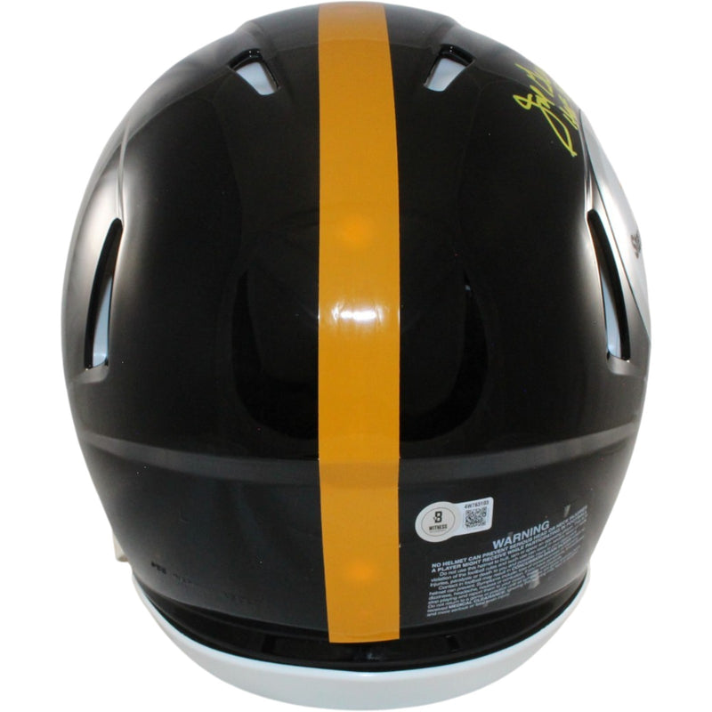 Joe Greene Signed Pittsburgh Steelers Authentic Throwback Helmet