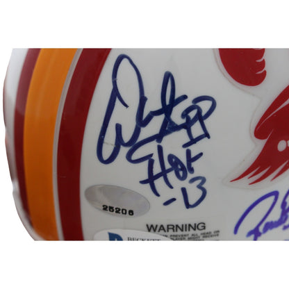Lee Roy Selmon & Multi-Signed Buccaneers Throwback Mini Helmet