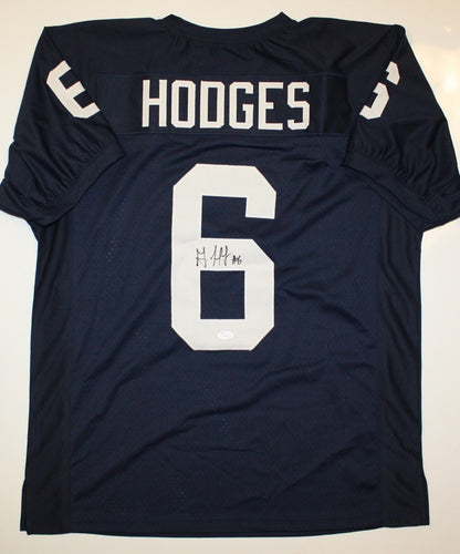 Gerald Hodges Signed Navy Blue Custom Jersey