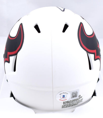Christian Harris Signed Houston Texans Lunar Speed Mini Helmet