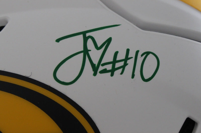 Jordan Love Signed Green Bay Packers Authentic SpeedFlex Lunar Helmet