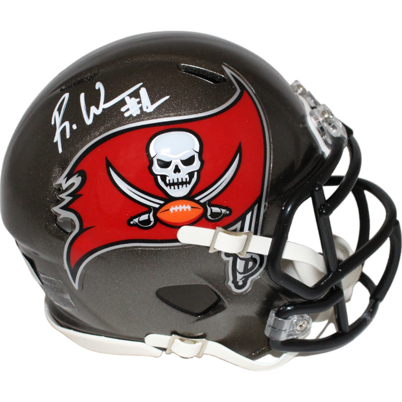 Rachaad White Tampa Bay Buccaneers Signed Mini Helmet