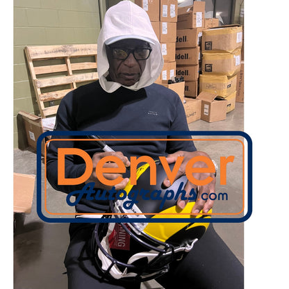 Eric Dickerson Signed Los Angeles Rams Proline Rivalries Helmet