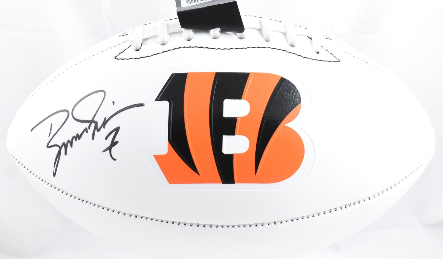 Boomer Esiason Autographed Cincinnati Bengals Logo Football