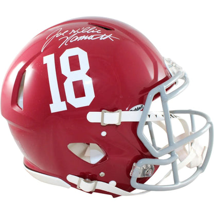 Joe Namath Signed Alabama Crimson Tide Full Size Proline Helmet