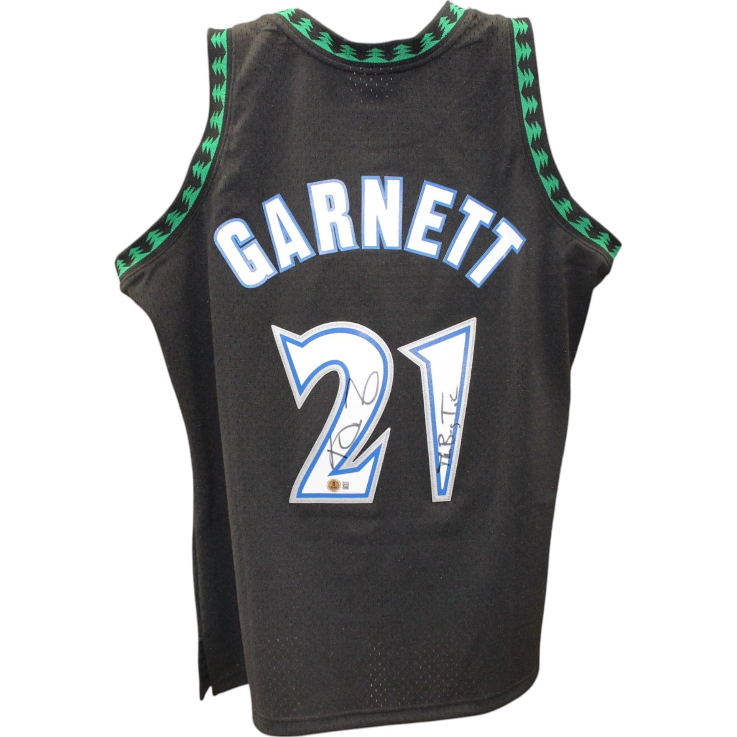 Kevin Garnett Signed Minnesota Timberwolves Mitchell & Ness Jersey