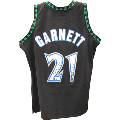 Kevin Garnett Signed Minnesota Timberwolves Mitchell & Ness Jersey
