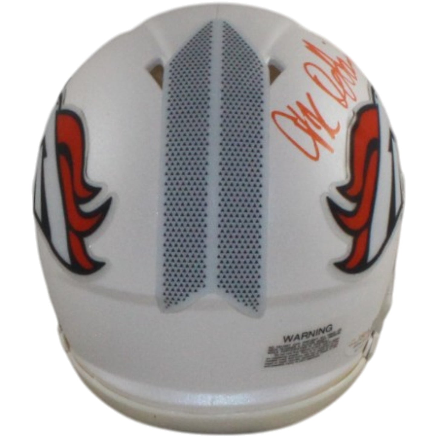 JK Dobbins Signed Denver Broncos 2024 Alternate Mini Helmet