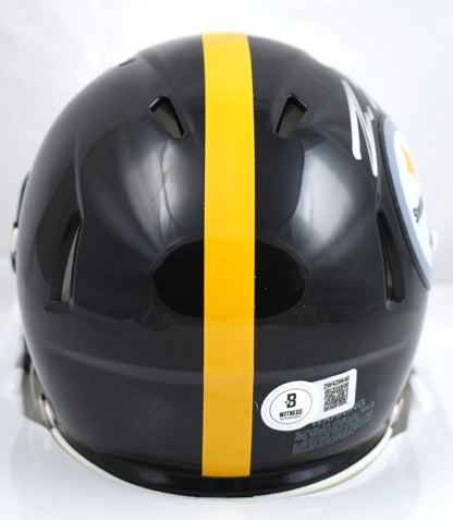 Pat Freiermuth Autographed Pittsburgh Steelers Speed Mini Helmet