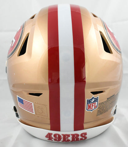 Fred Warner Autographed San Francisco 49ers Full Size Speedflex Helmet
