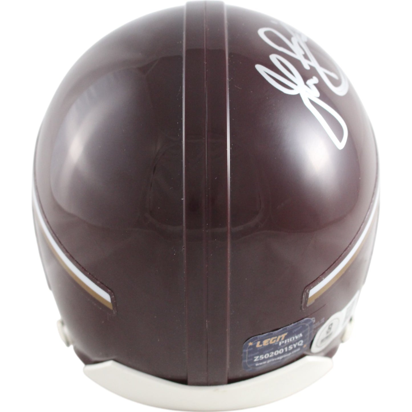 John Riggins Washington Redskins Signed Throwback VSR4 Mini Helmet