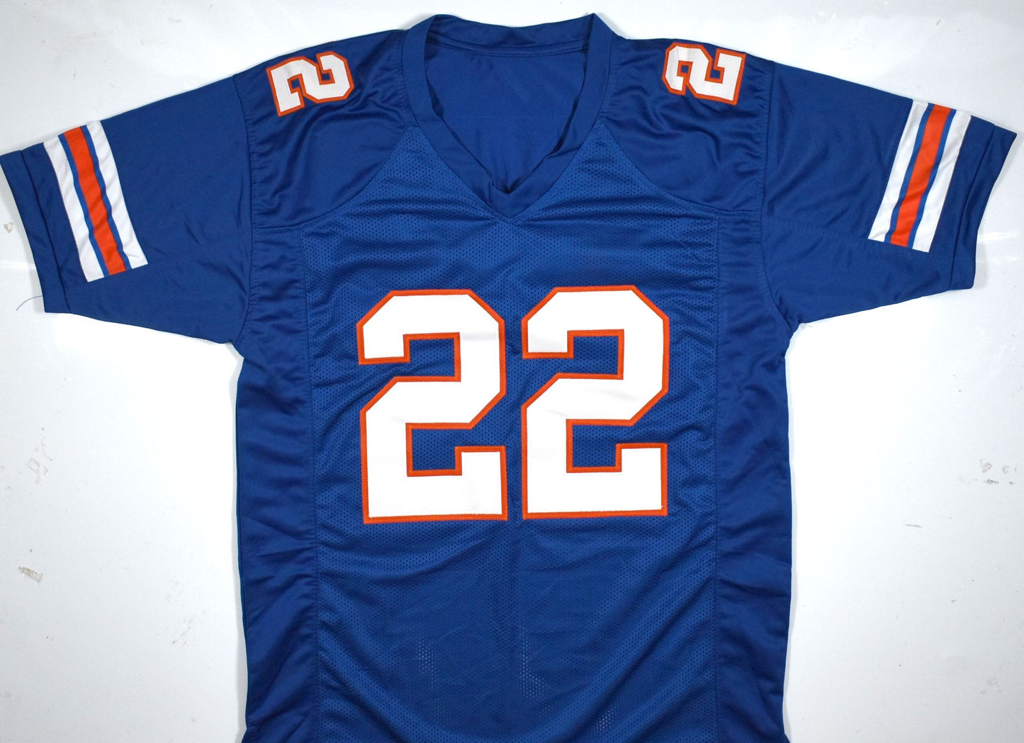 Emmitt Smith Autographed Jersey - Florida Gators Style Blue