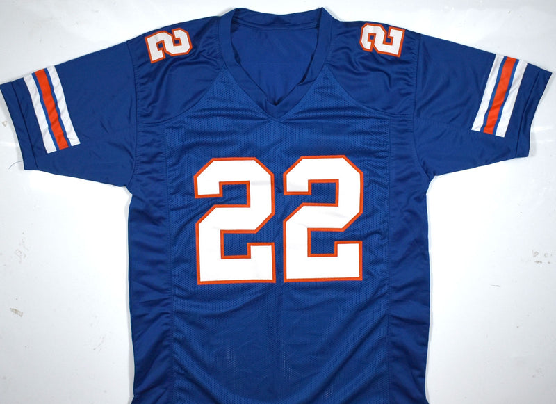 Emmitt Smith Autographed Jersey - Florida Gators Style Blue