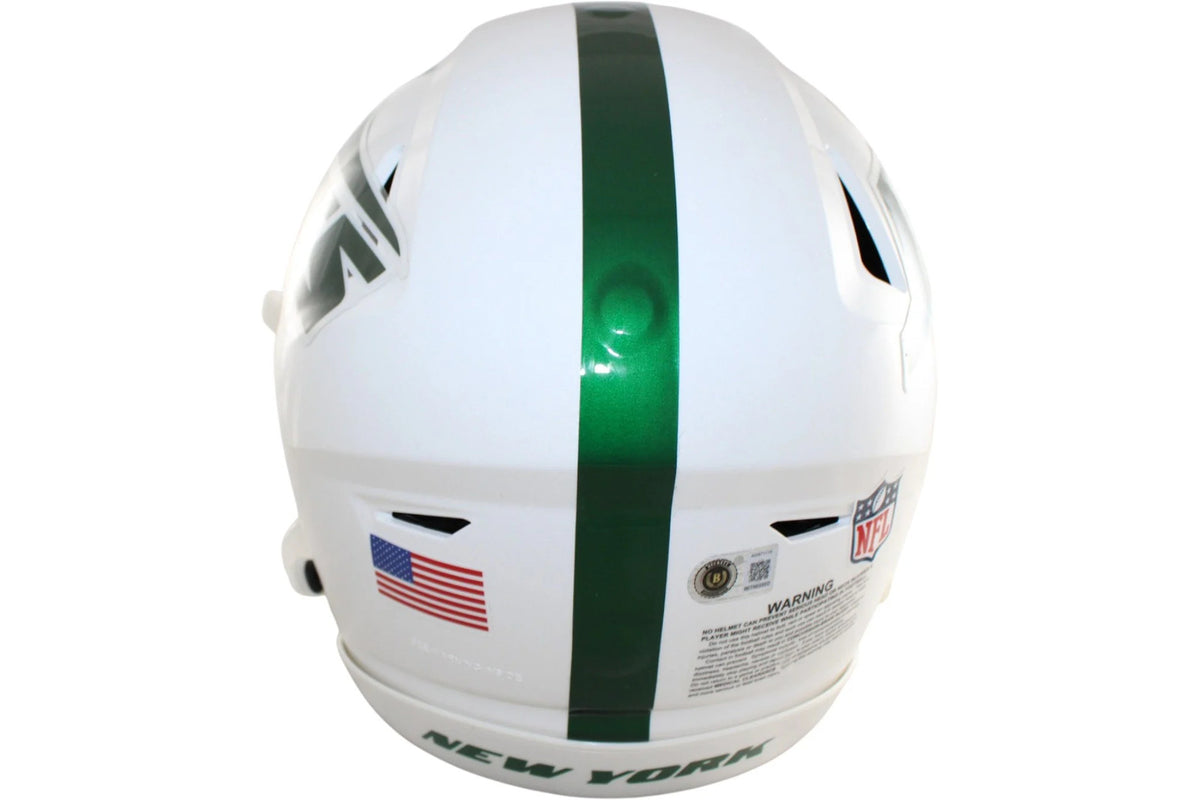 Breece Hall Signed New York Jets 2026 Alternate Speedflex Helmet