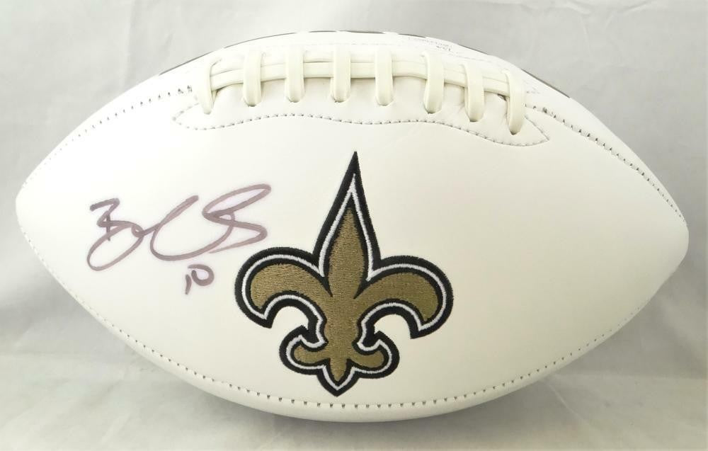 Brandin Cooks Signed New Orleans Saints Logo Football