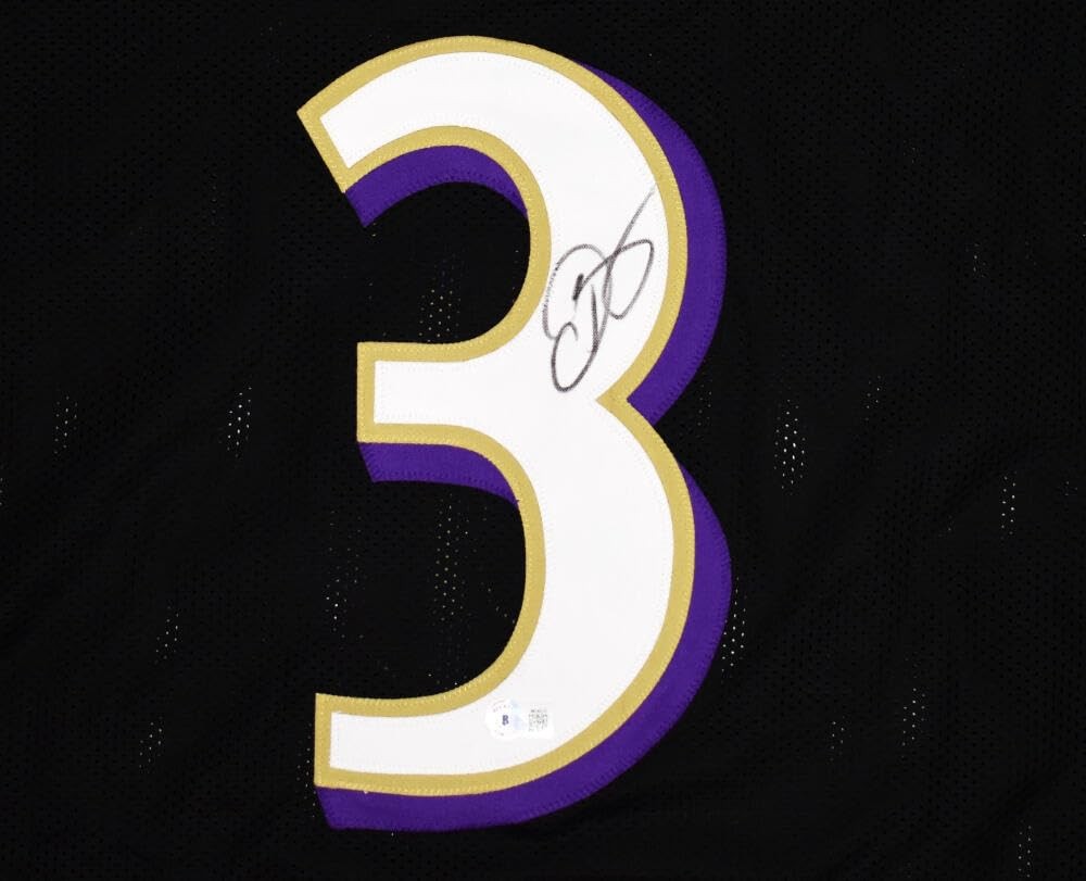 Odell Beckham Jr. Autographed Black Custom Football Jersey