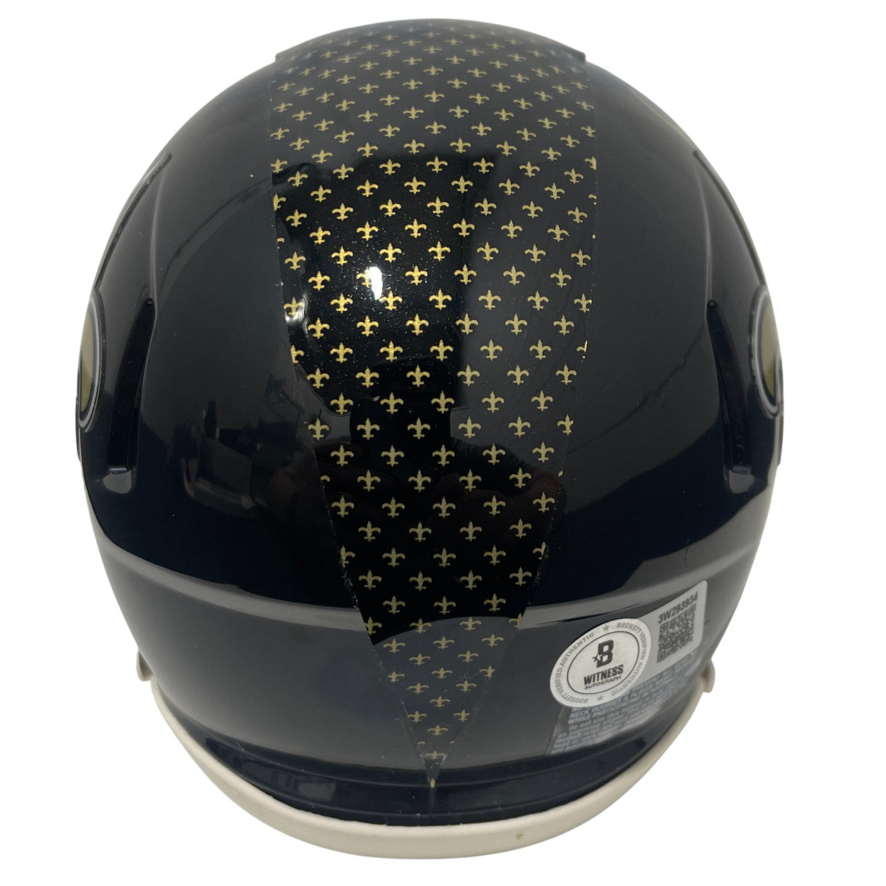 Rickey Jackson Signed New Orleans Saints Alternate Black Mini Helmet HOF 2010
