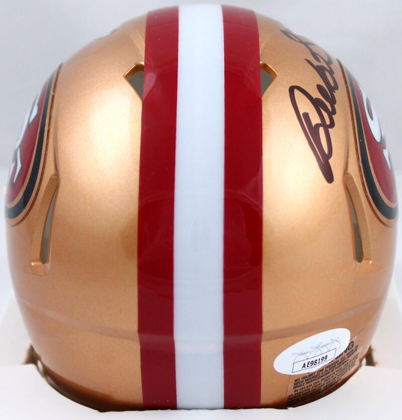 Deebo Samuel Signed San Francisco 49ers Speed Mini Helmet - Black