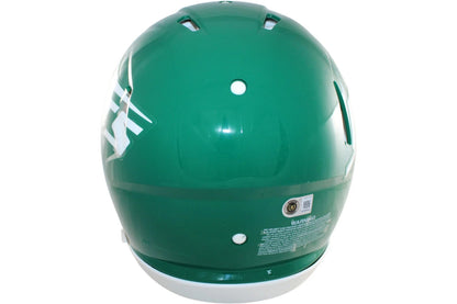 Breece Hall Signed New York Jets 1978-89 Throwback Proline Helmet