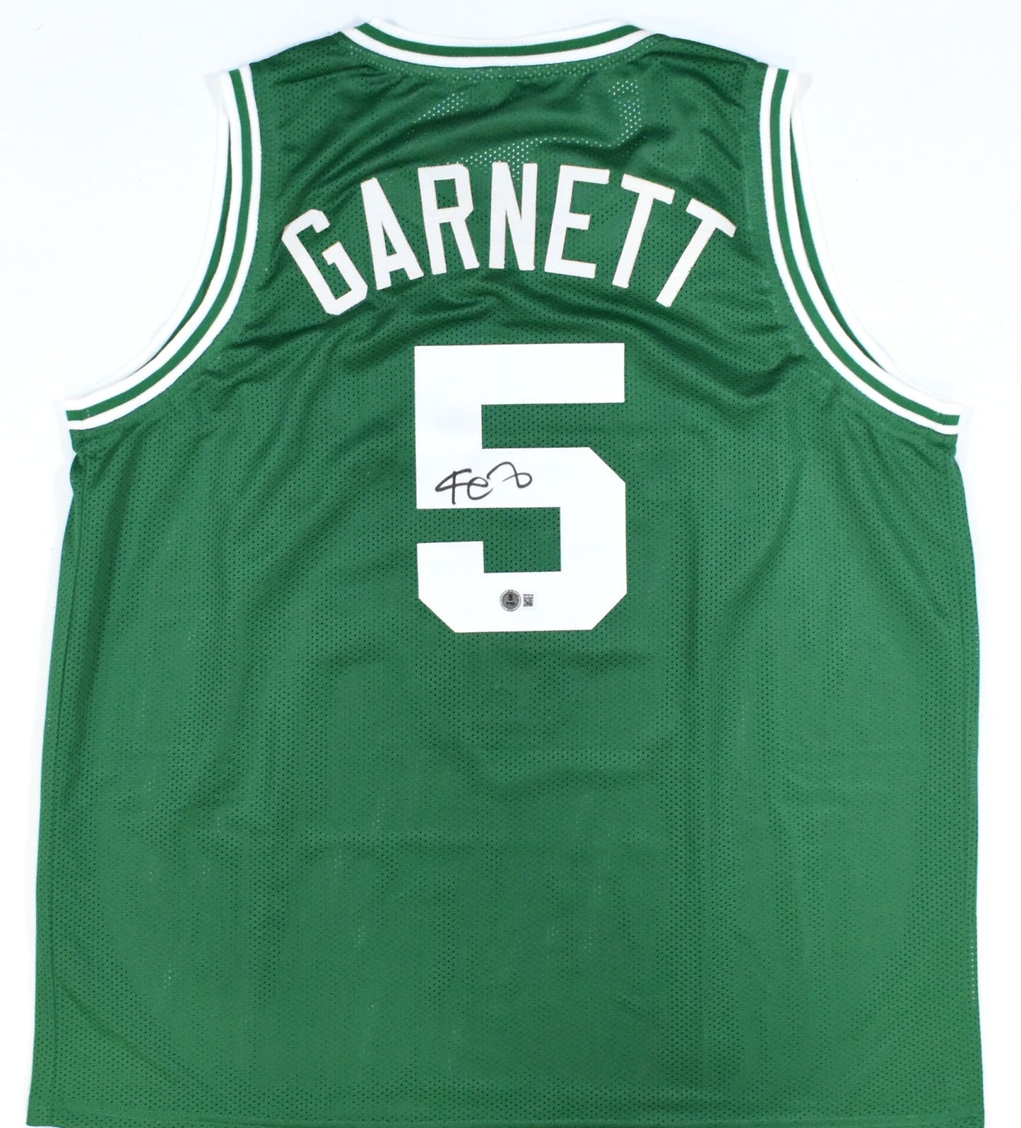Kevin Garnett Autographed Boston Celtics Custom Green Jersey