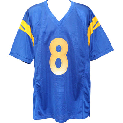 Jared Verse Signed Blue Pro Style Custom Jersey (Beckett COA)