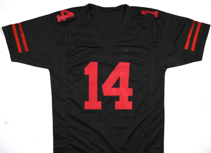 Ricky Pearsall Signed San Francisco 49ers Black Custom Jersey