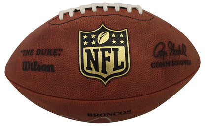 Julius Thomas Autographed Denver Broncos Team Issued Official Football