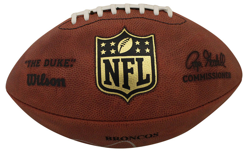 Julius Thomas Autographed Denver Broncos Team Issued Official Football