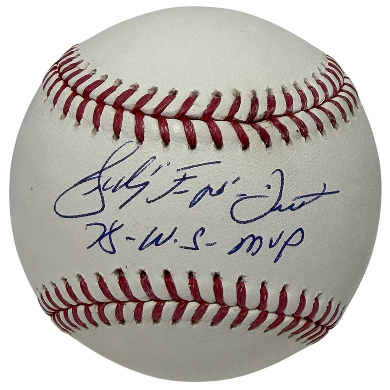 Bucky Dent Signed Rawlings Official MLB Baseball 78 WS MVP JSA Witnessed