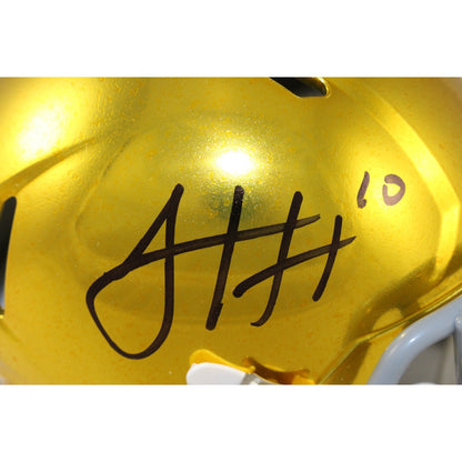 Sam Hartman Signed Notre Dame Fighting Irish Hydro Mini Helmet