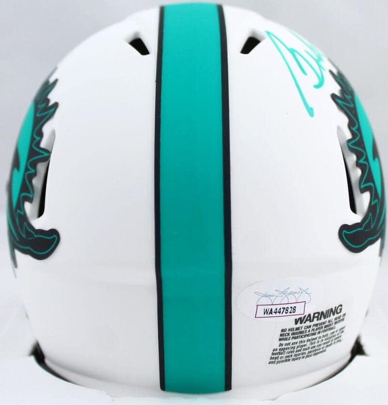Bob Griese Signed Miami Dolphins Lunar Speed Mini Helmet